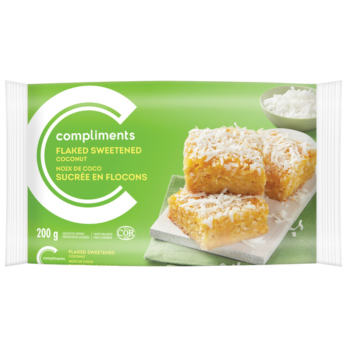 Compliments Noix de coco sucrée en flocons 200 g