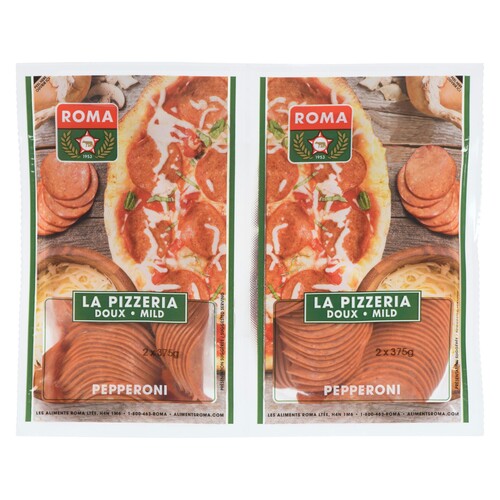 Roma Pepperoni doux tranché 750 g