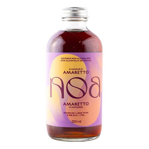 Spiritueux sans alcool de style amaretto
