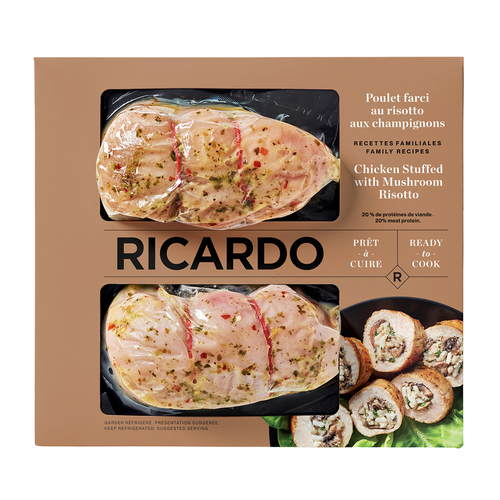 Ricardo farcie risotto rhodos Poitrine De Poulet