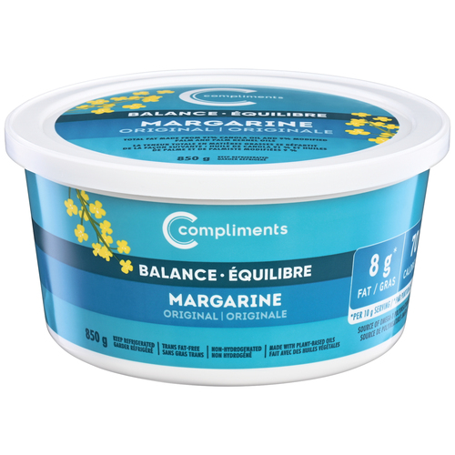 Compliments Équilibre non hydrogénée Margarine 850 g