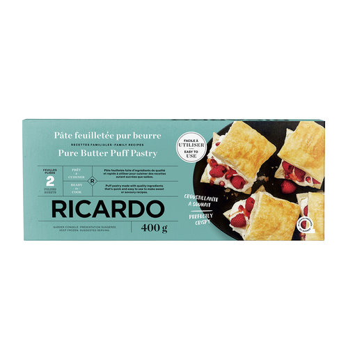 RICARDO Pâte feuilletée pur beurre 400 g