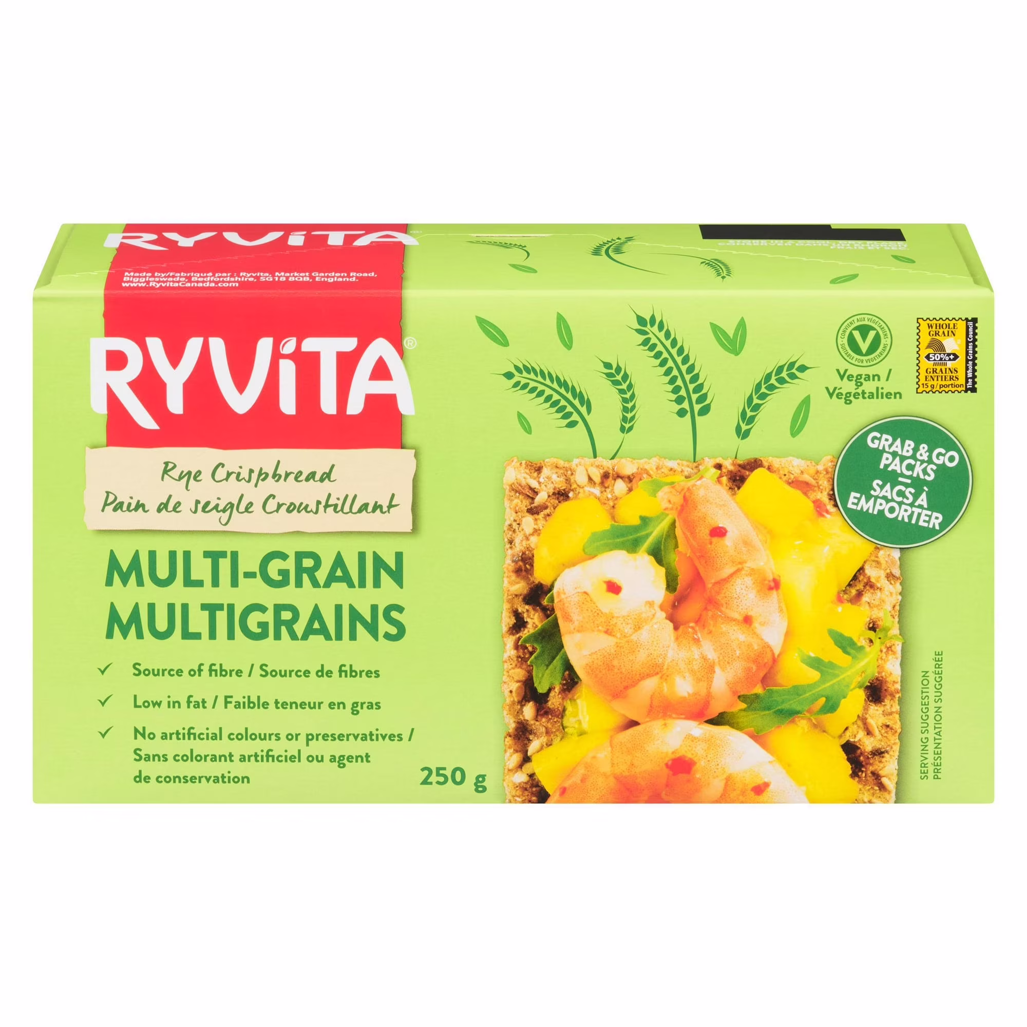 Pain croustillant multi-grain