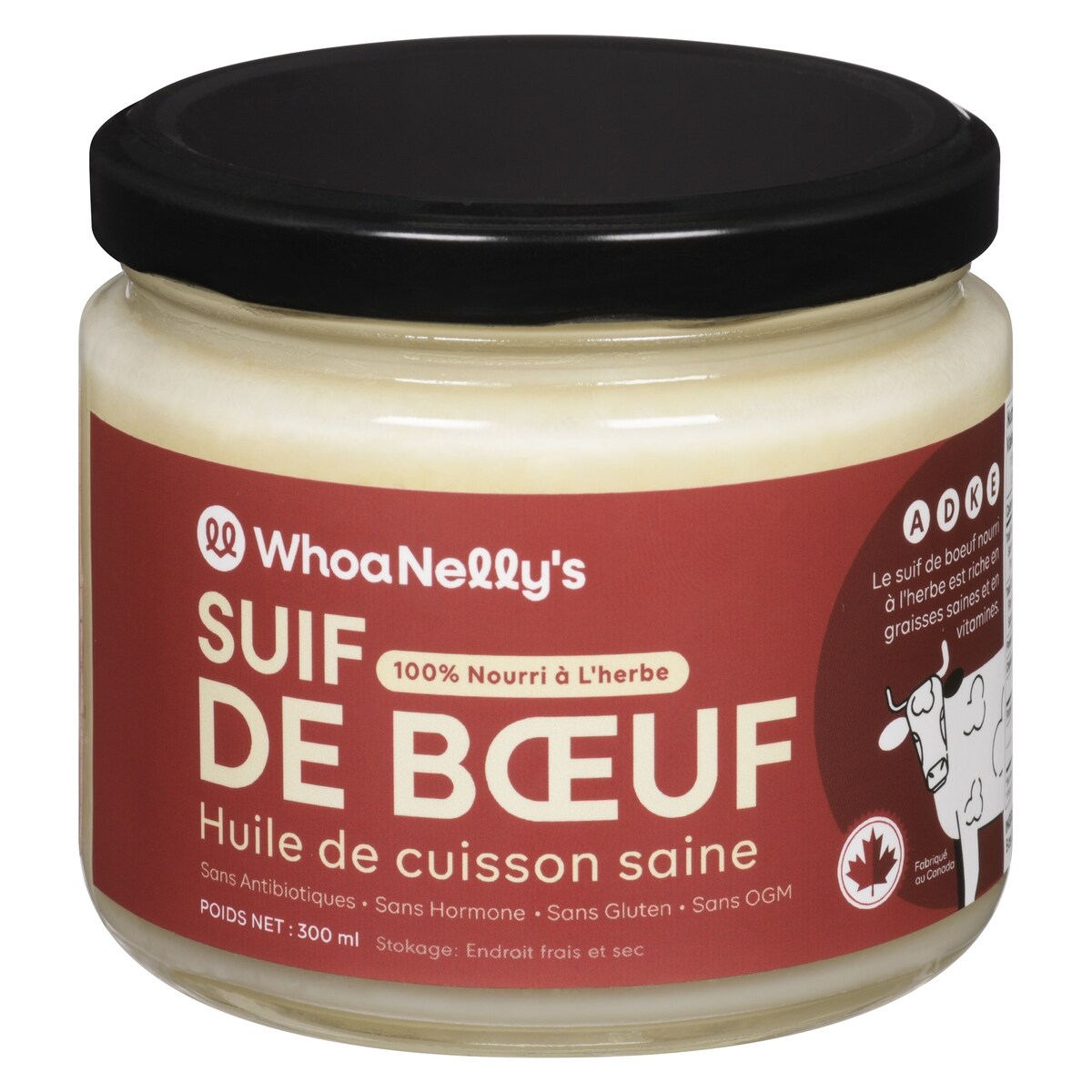 Suif 100% nourri à l'herbe de bœuf