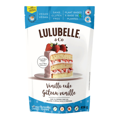 Lulubelle & Co Mélange à gâteau sans gluten à la vanille 414 g