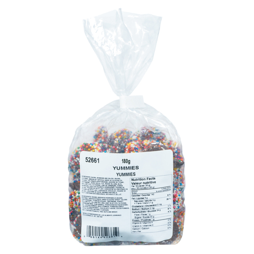 Les aliments Johnvince Bonbons yummies 180 g