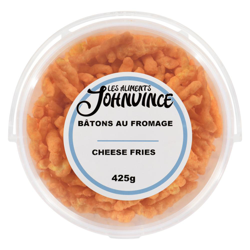 Les Aliments Johnvince Bâtons au Fromage 425 g