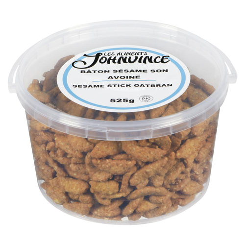 Les Aliments Johnvince Bâton Sésame Son Avoine 525 g