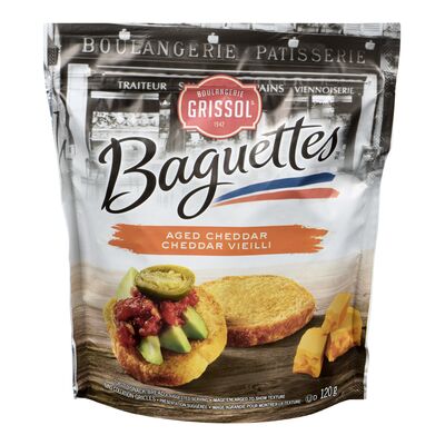 Boulangerie Grissol Baguettes Cheddar vieilli