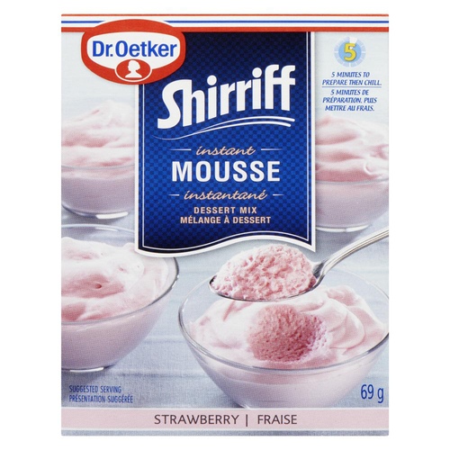 Mousse aux fraises