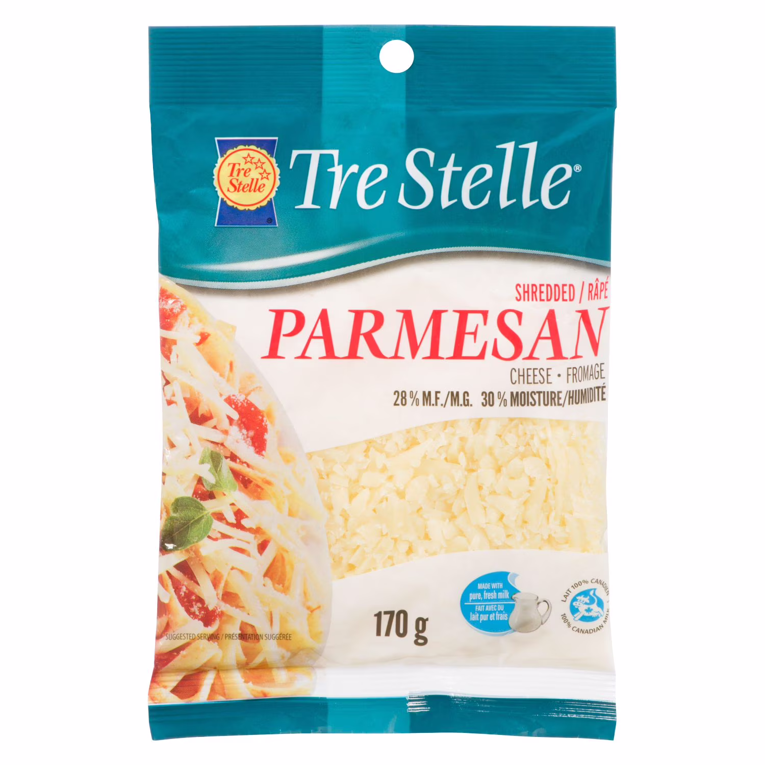 Fromage parmesan râpé tre stelle