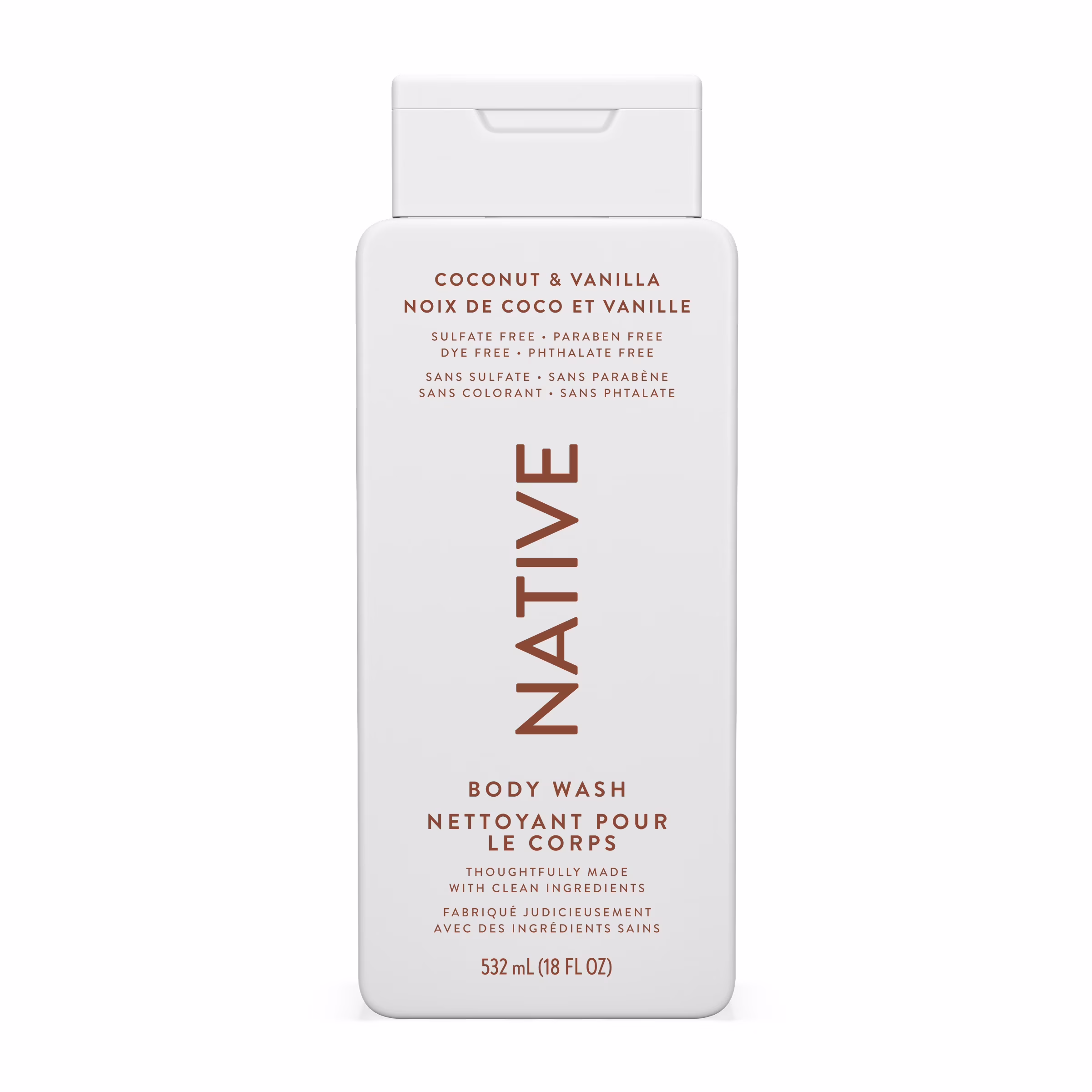 Nettoyant pour le corps au parfum de noix de coco et de vanille