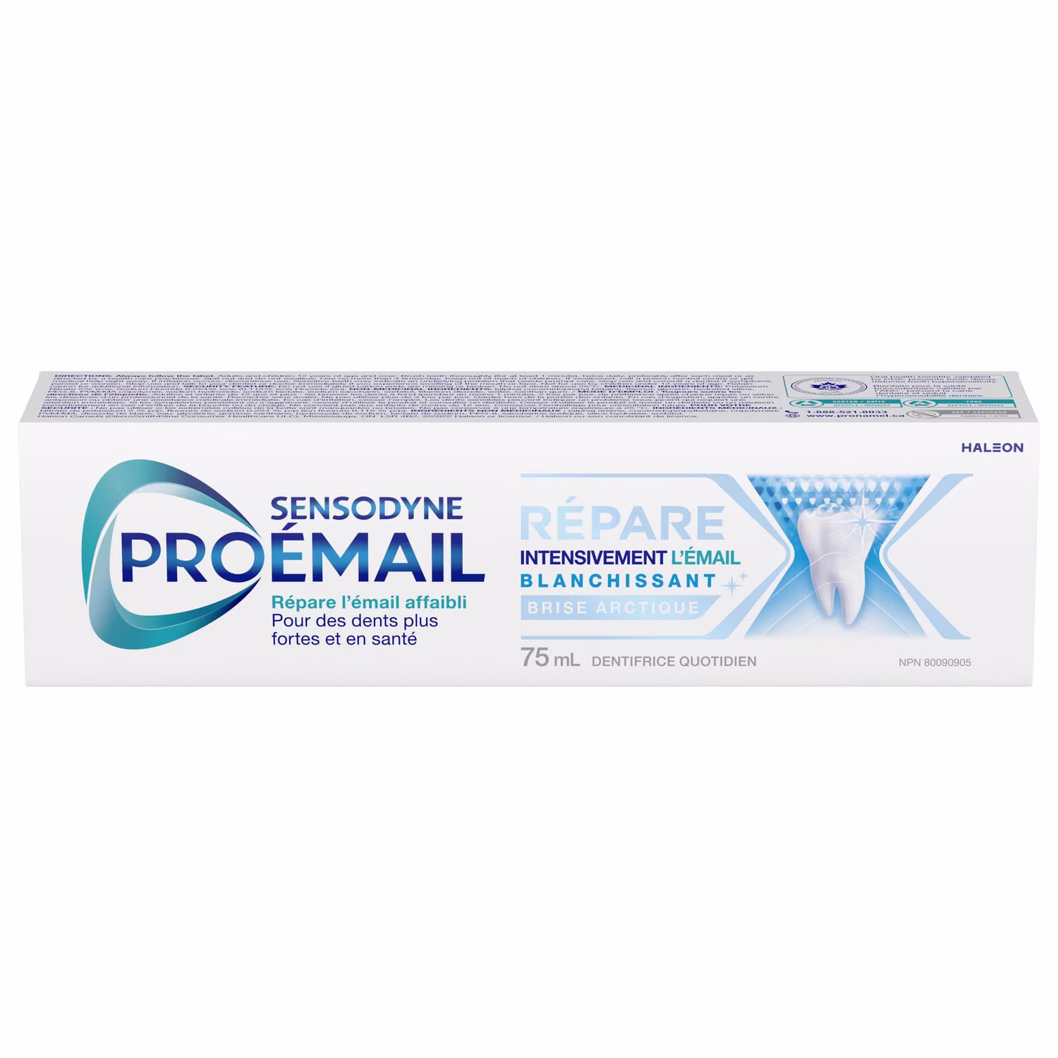 Dentifrice quotidien contre la carie