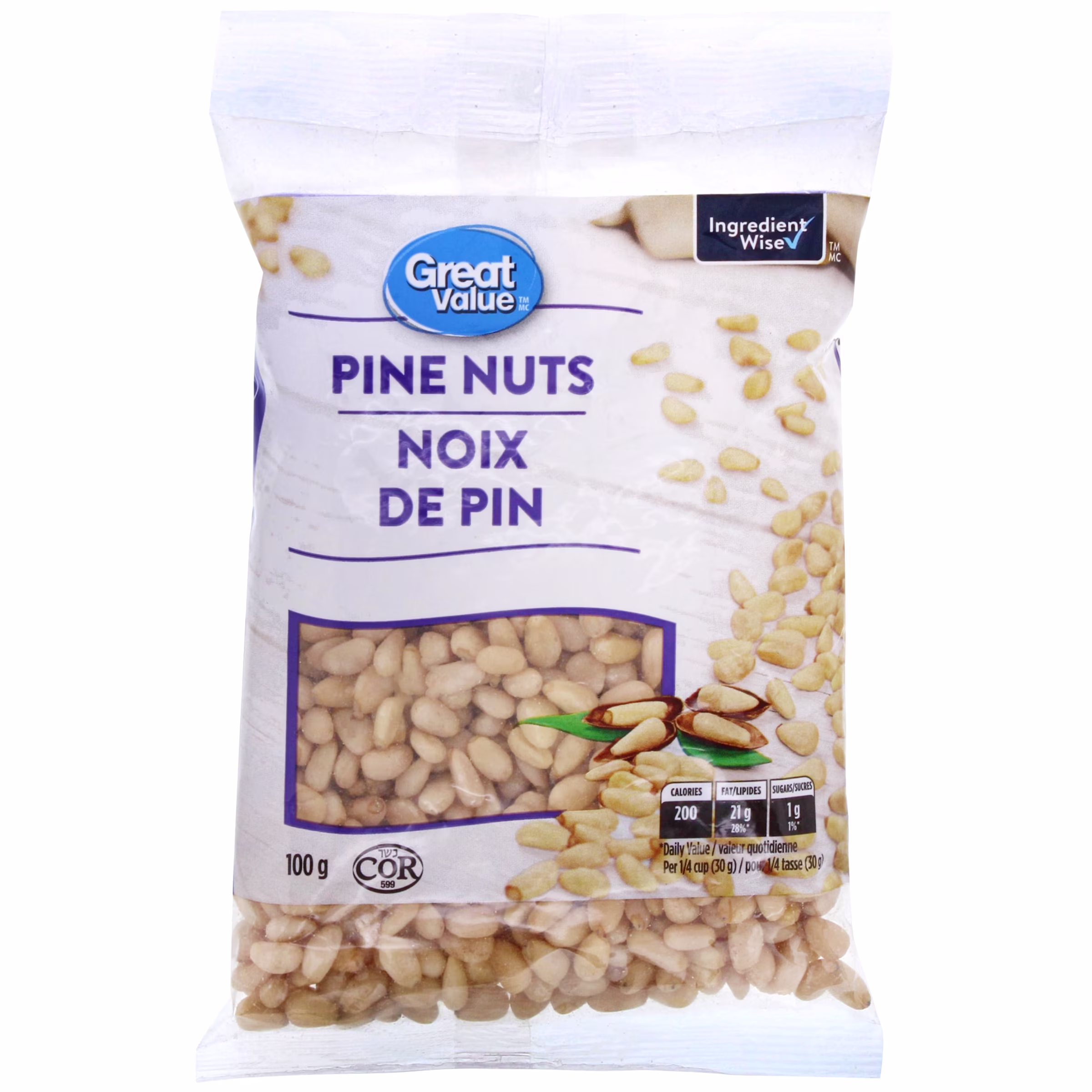 Noix de pin great value