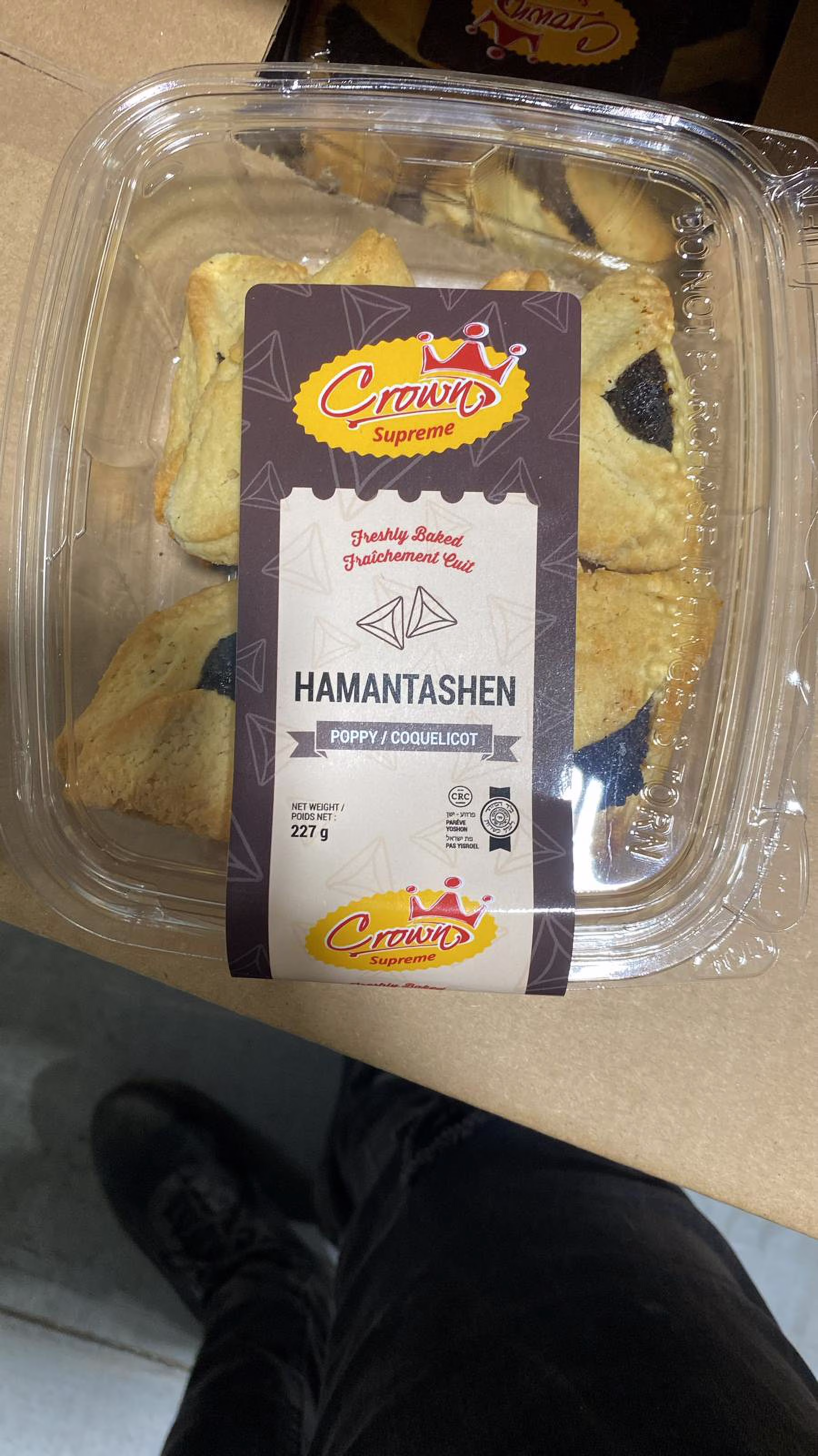Hamantaschen poppy - french