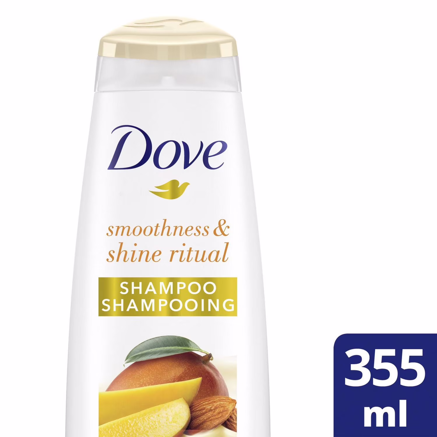 Shampooing rituel lissant et lustrant au beurre de mangue et huile d‘amande