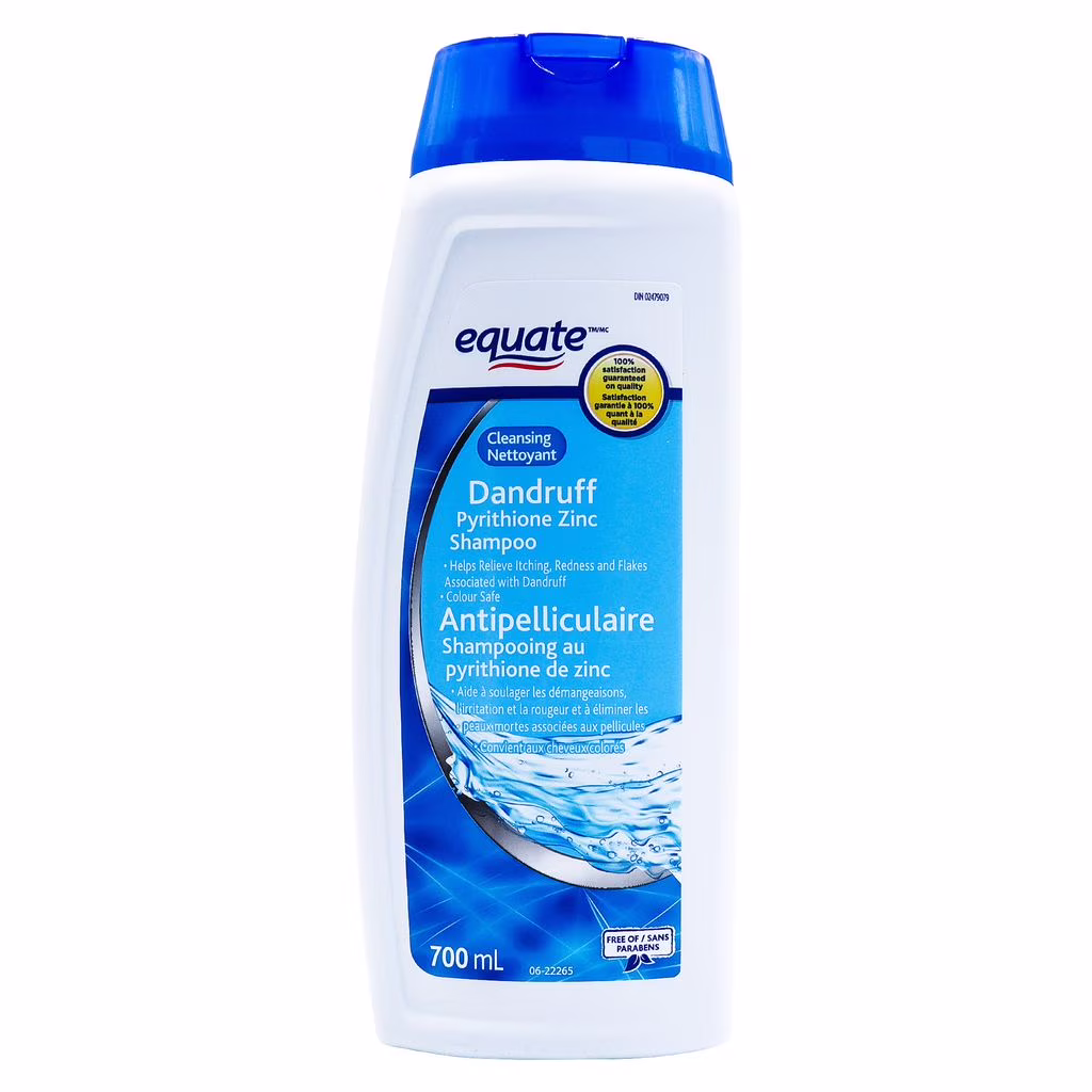 Equate shampooing antipelliculaire nettoyant au pyrithione de zinc