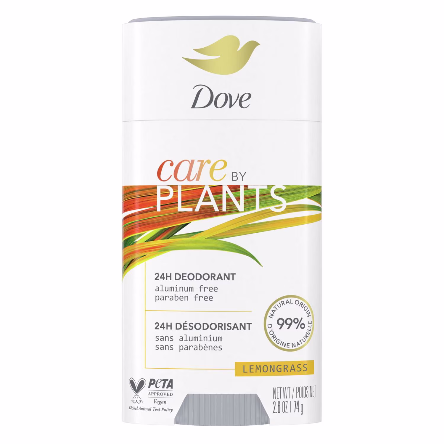 Désodorisant en bâton dove care by plants lemongrass