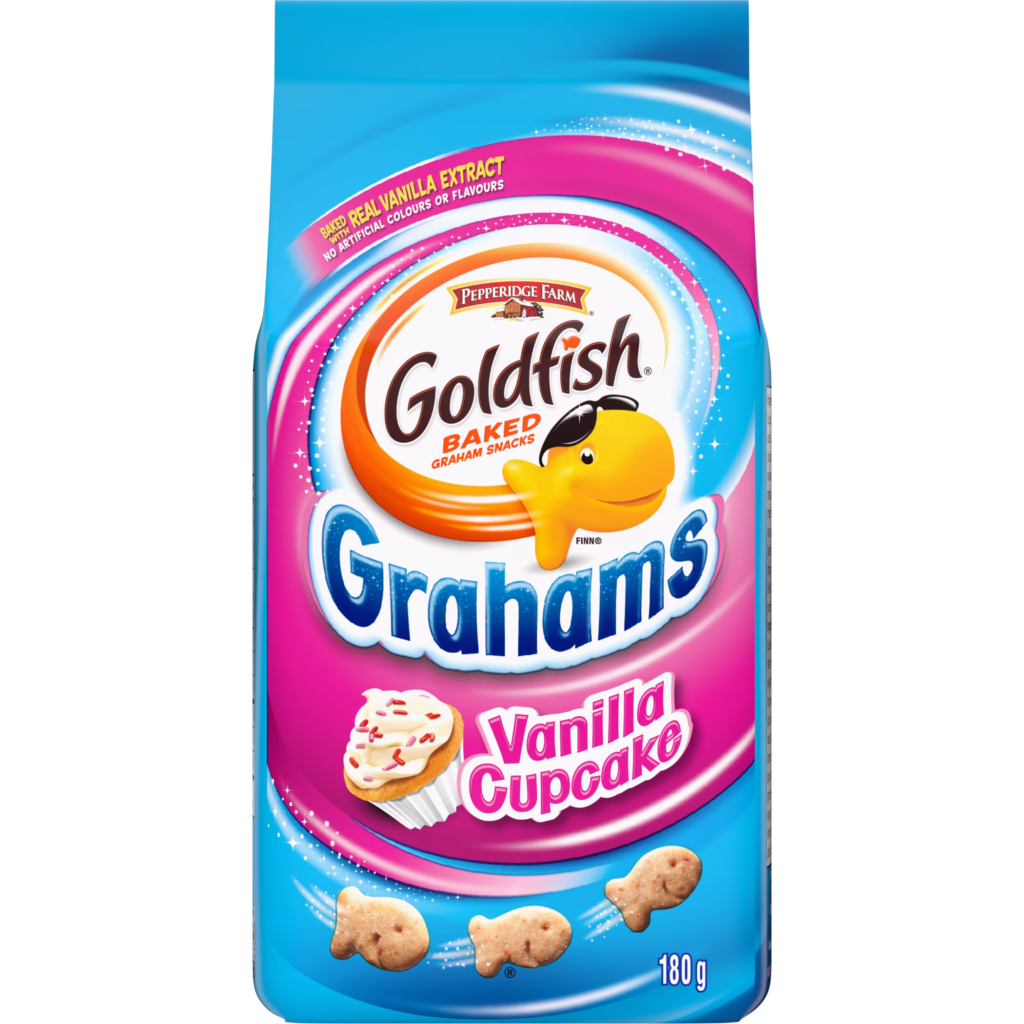 Petit gâteau à la vanille graham goldfish