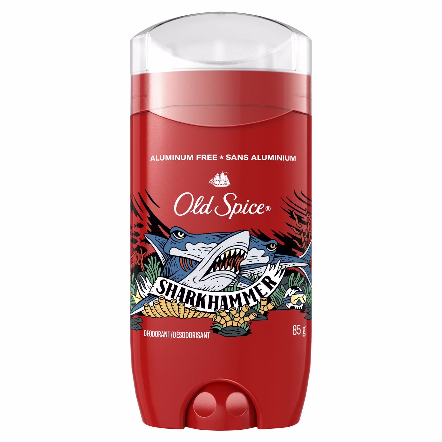 Désodorisant pour hommes sans aluminium old spice. sharkhammer