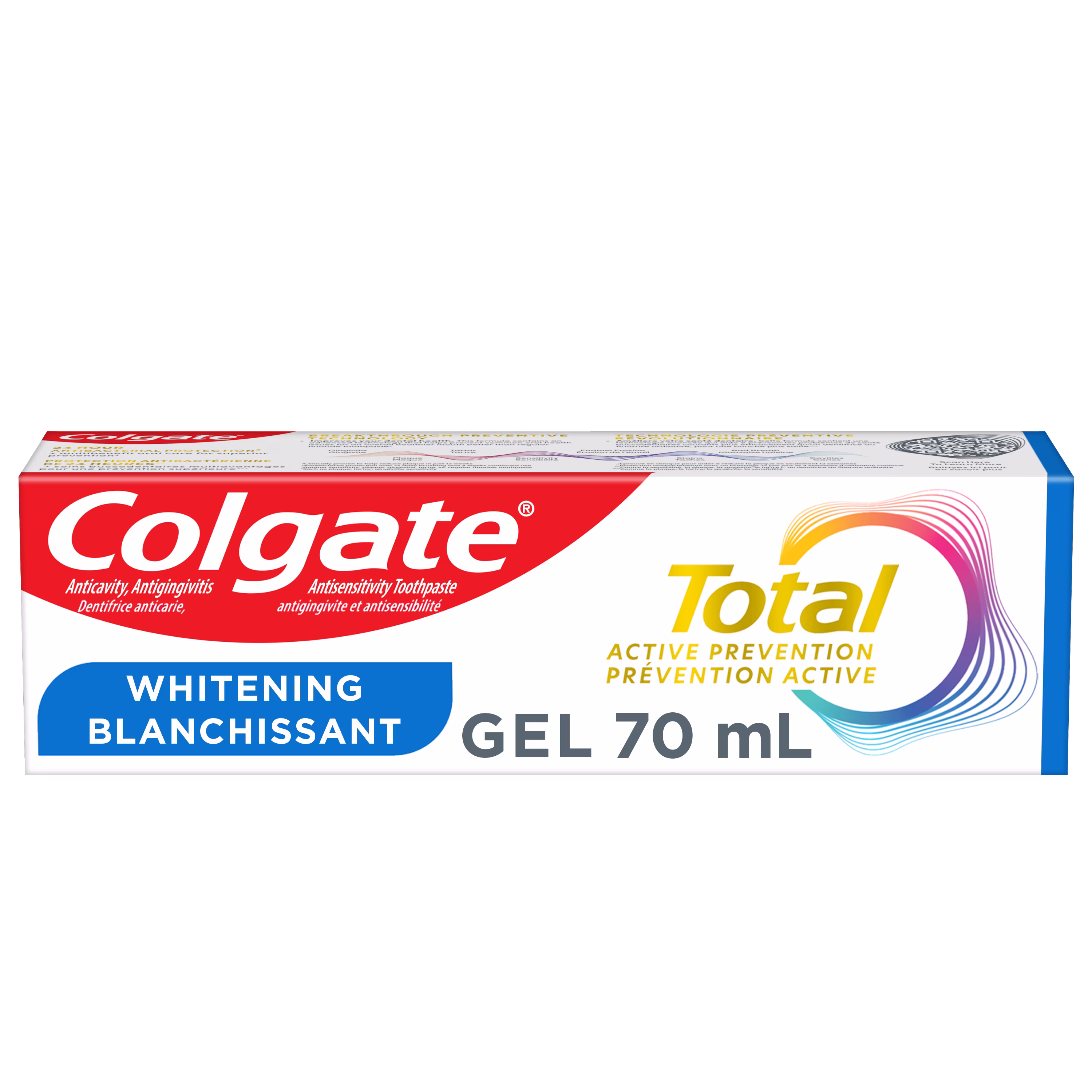 Dentifrice En Gel Total Blanchissant