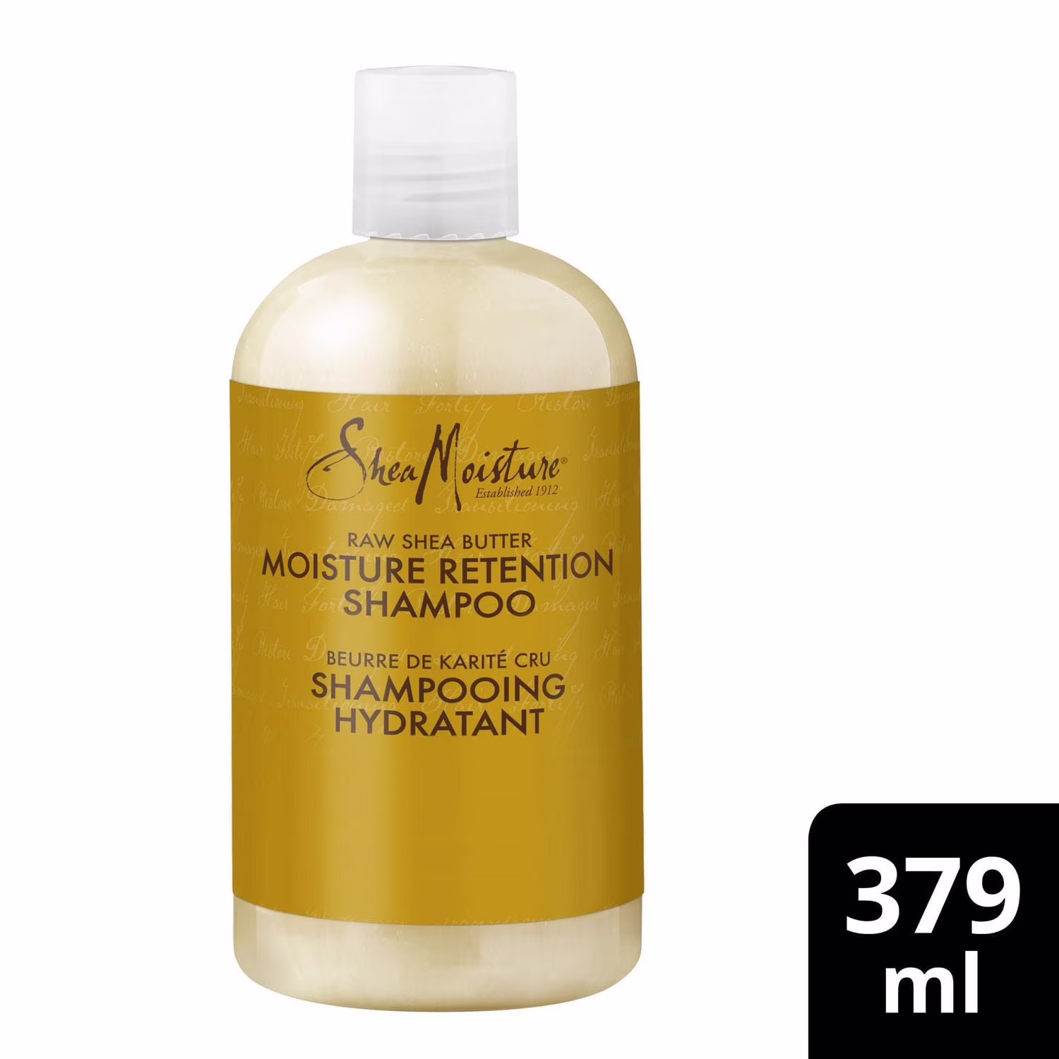 Shampooing shea moisture beurre de karité brut