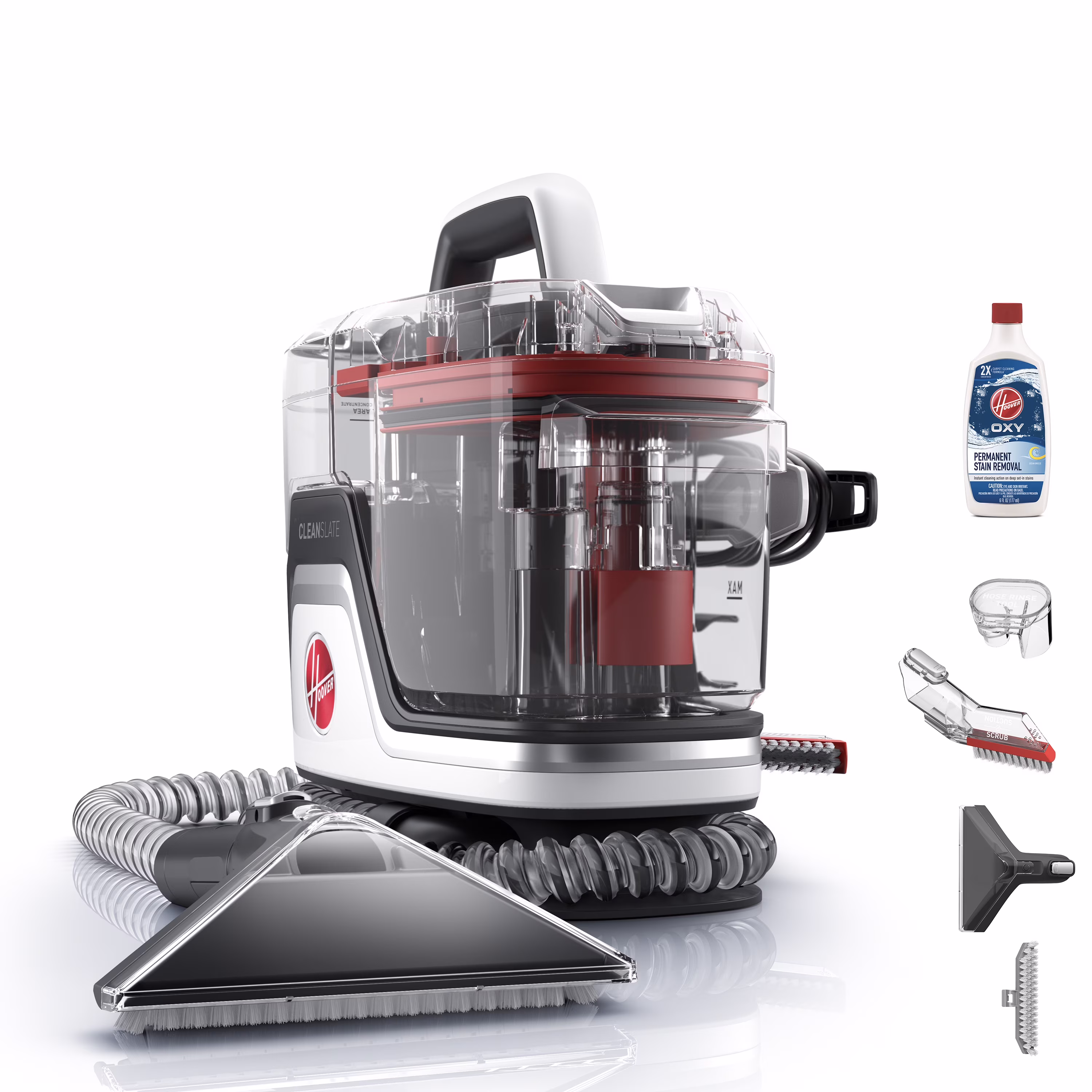 Hoover appareil de nettoyage cleanslate pour les dégâts danimaux sur les moquettes et les tissus dameublement