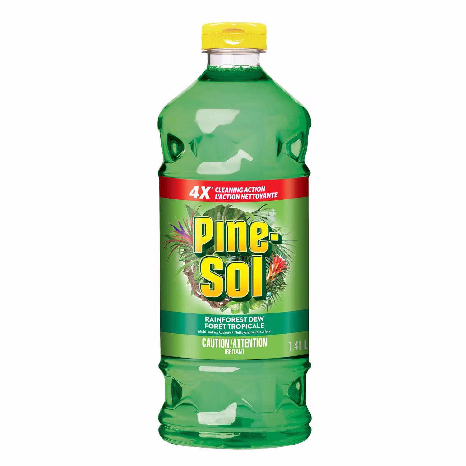 Nettoyant multi-surface pine-sol au parfum de rainforest dew. 1.41 l