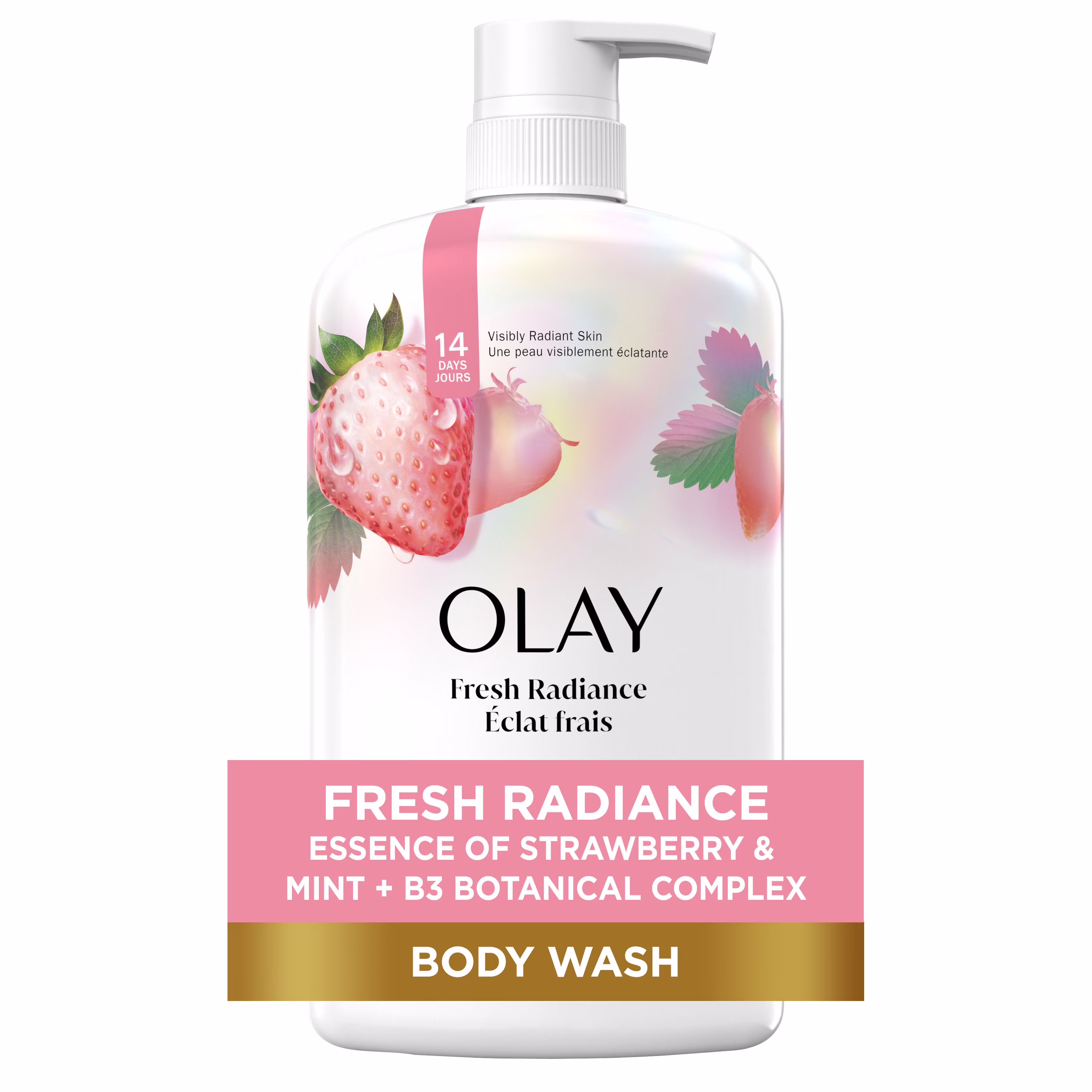 Nettoyant pour le corps olay fresh outlast. fraise blanche et menthe