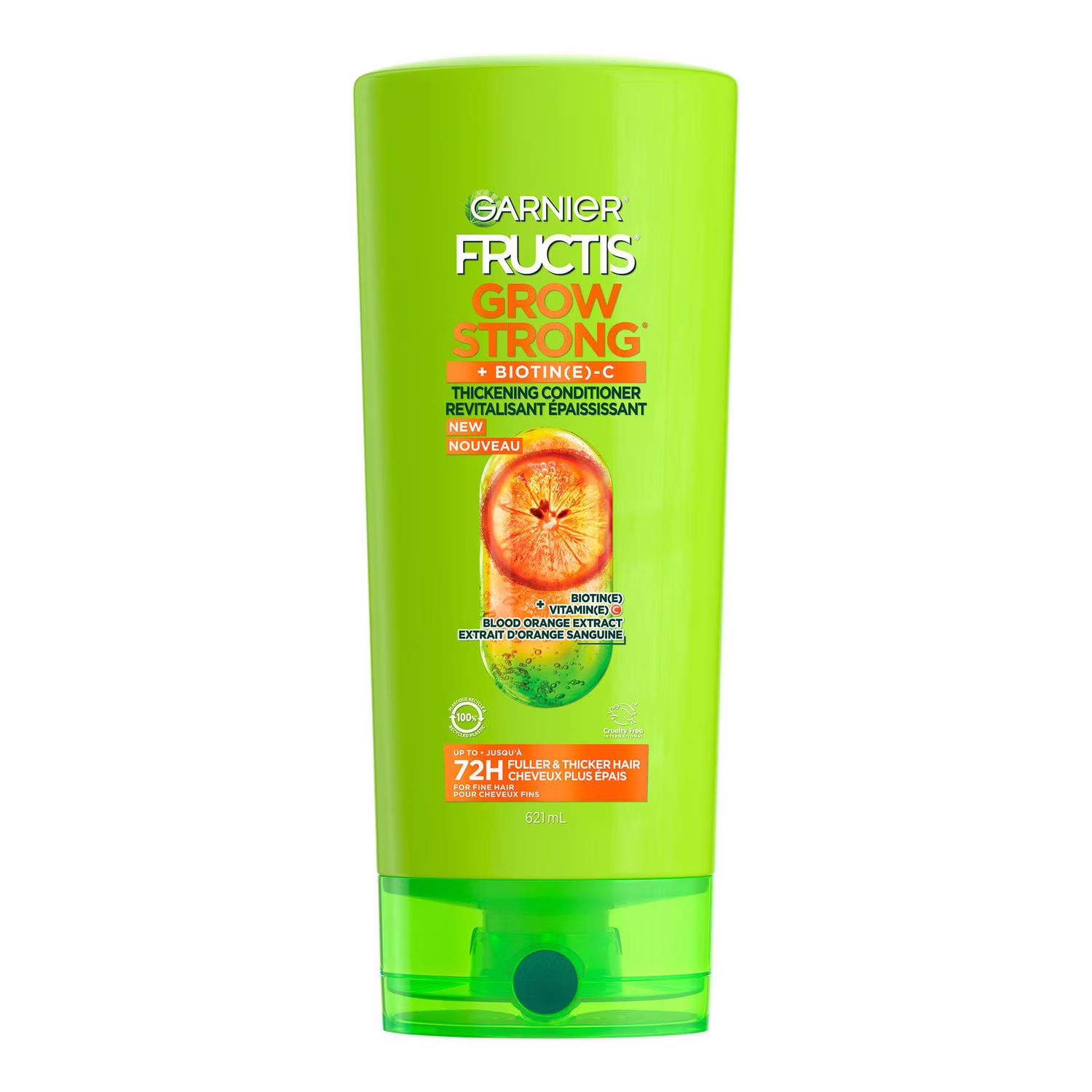 Garnier fructis grow strong thickening revitalisant épaississant pour cheveux fins. avec vitamine c.