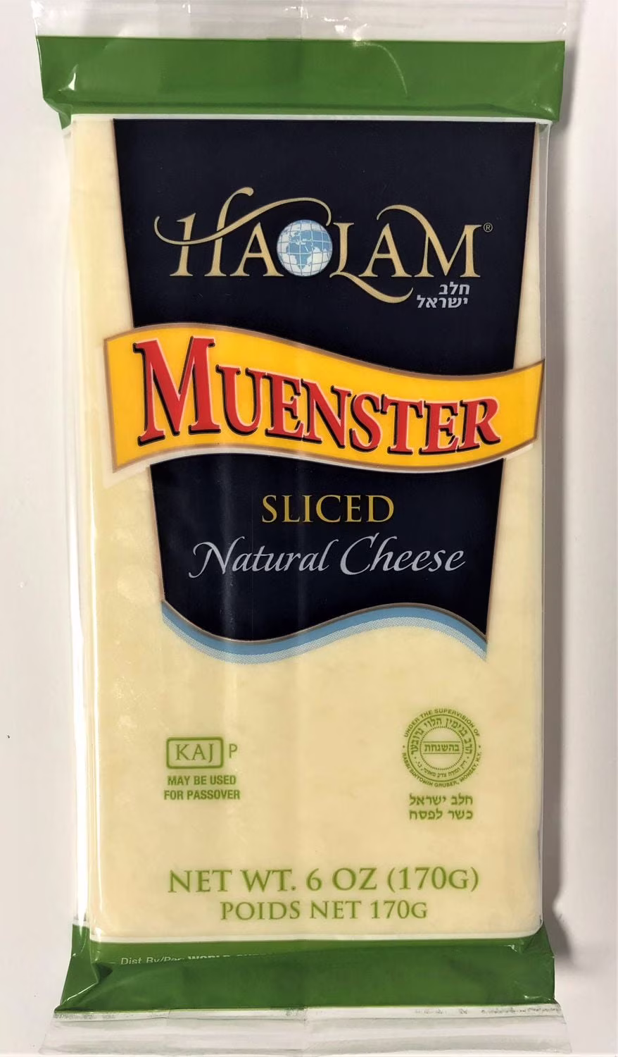 Fromage naturel tranché haolam muenster