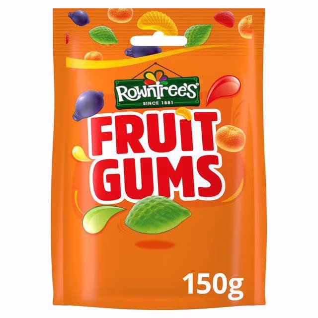 Gomme à saveur de ruit