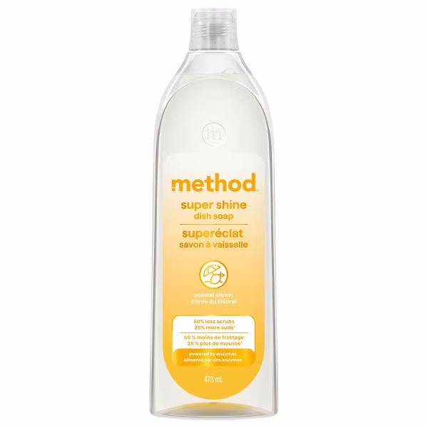 Method liquide vaisselle super shine citron coastal