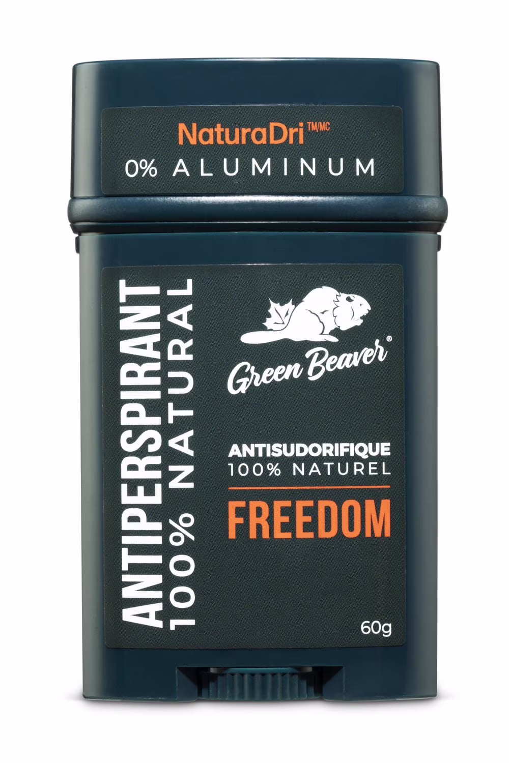 Green beaver antisudorifique 100% naturel - freedom frais contenance