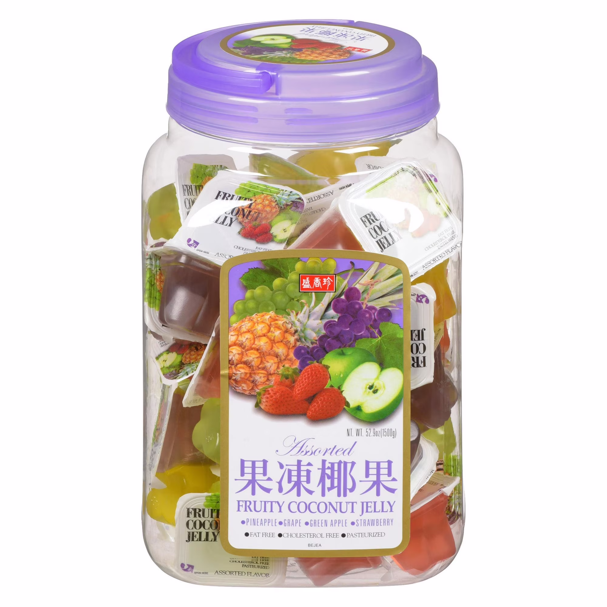 Gelées assorties au coco de shj