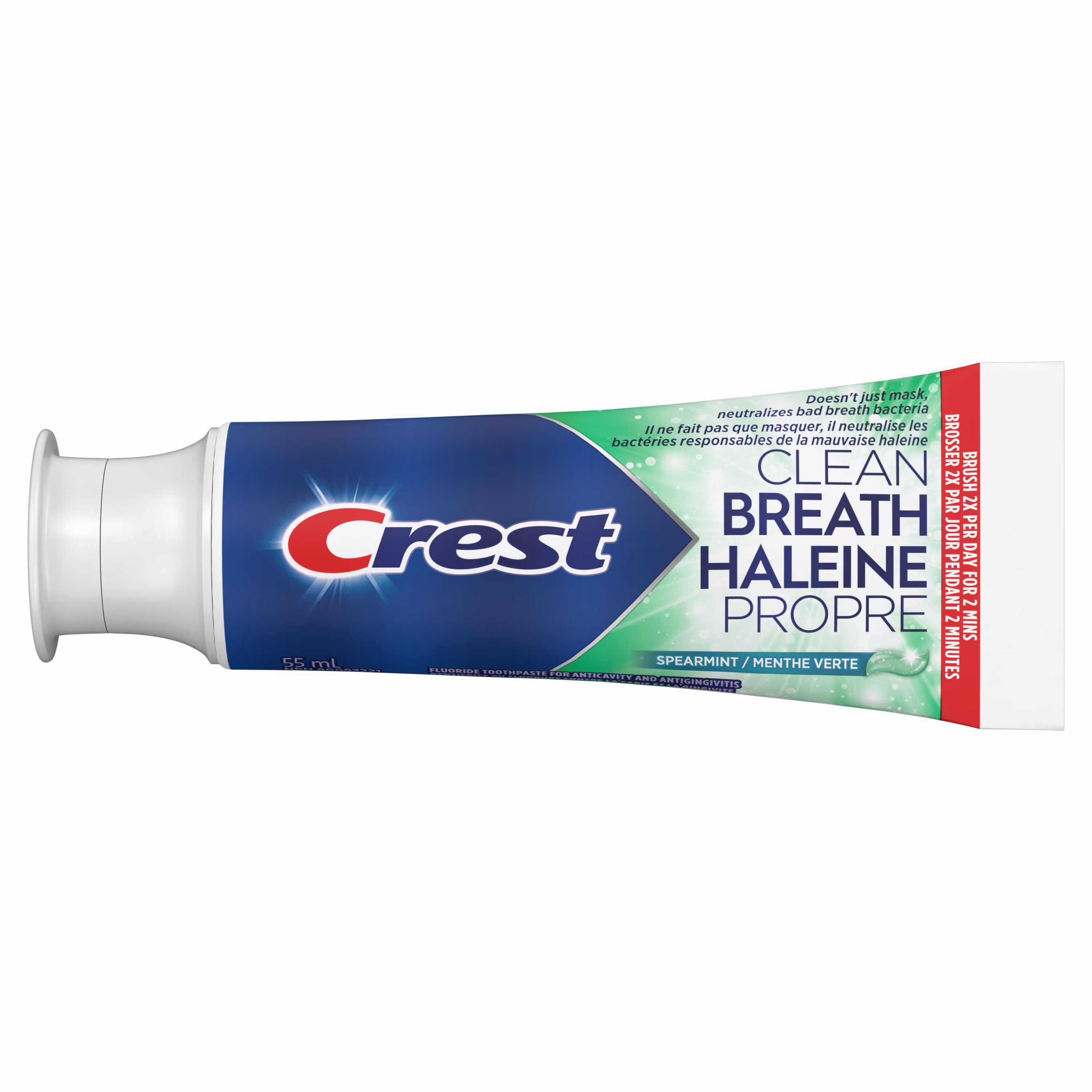Crest  dentifrice haleine propre menthe verte