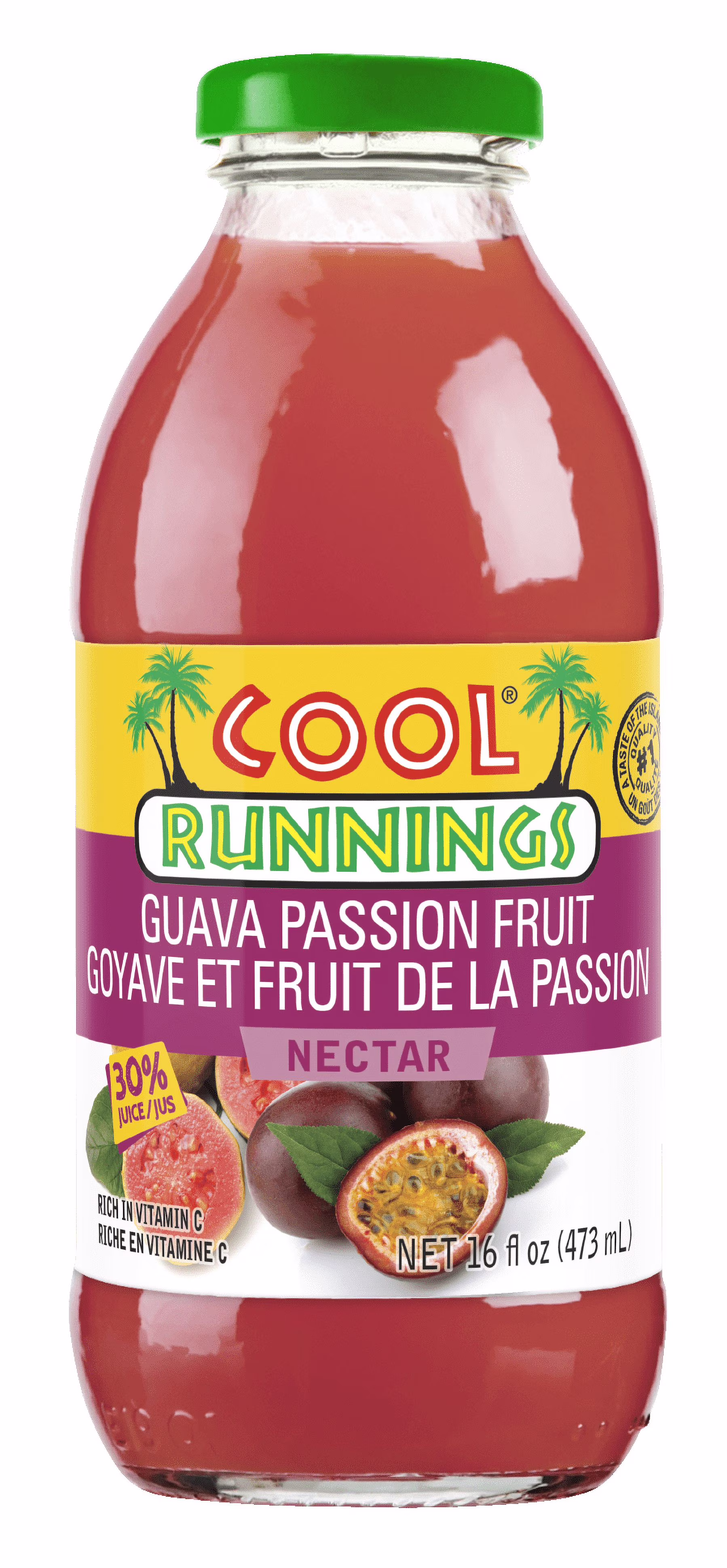 Cool runnings nectar de goyave et de fruit de la passion