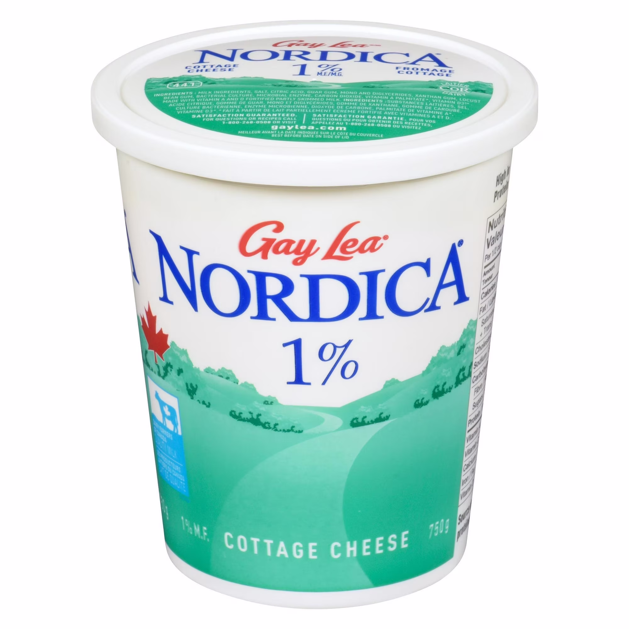 Nordica fromage cottage 1%