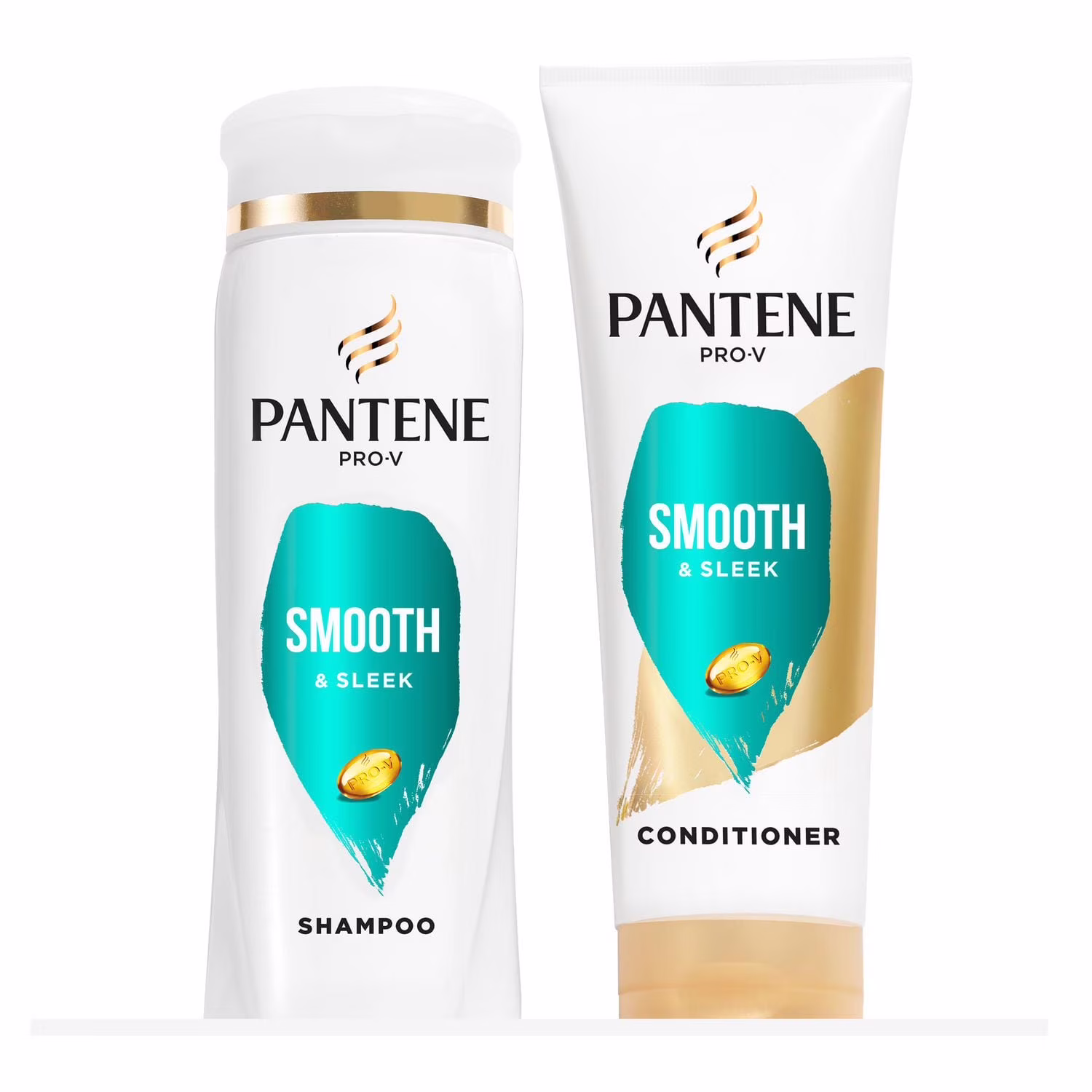 Shampooing pantene doux et lisses 72 h de douceur paquet double sh rev 1 kit