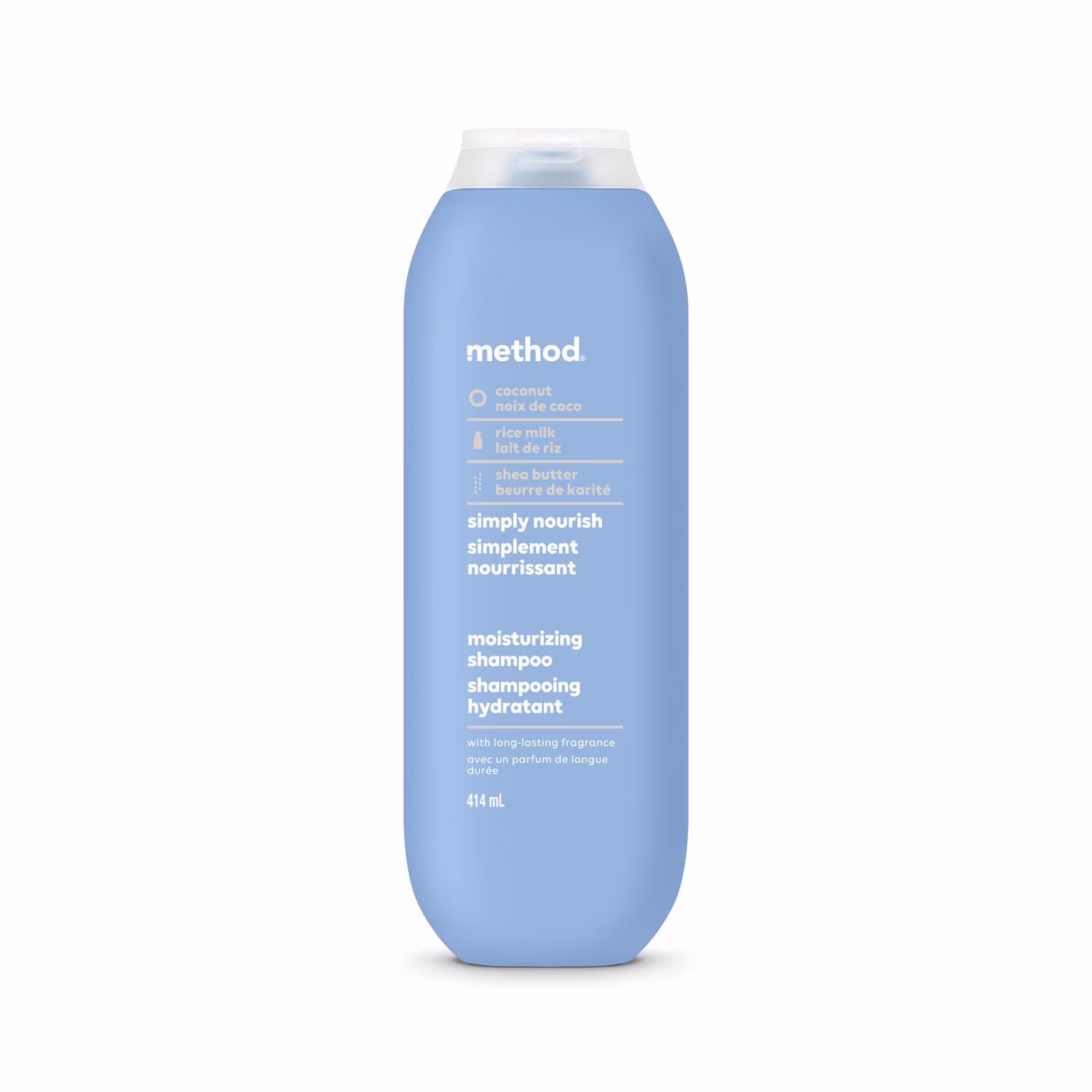 Method shampooing hydratant simplement nourrissant