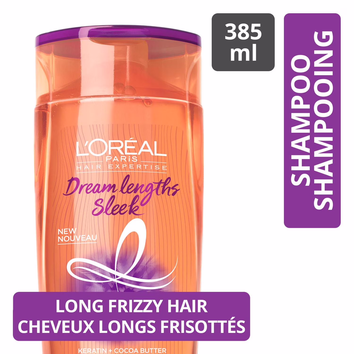 Loreal paris hair expertise shampooing dream lengths sleek