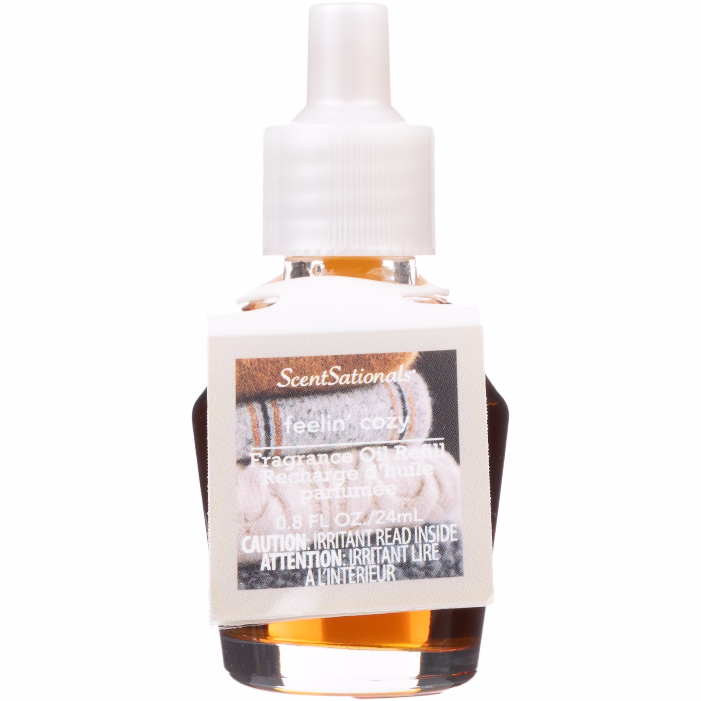 Huile scent charm scentsationals - feelin' cozy 0.8 fl oz.  recharge
