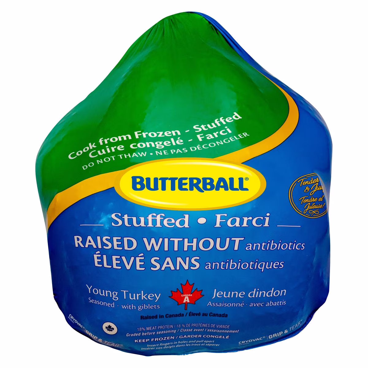 Butterball dindon farci surgelé 5- 5-