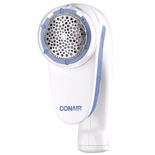 Rasoir pour tissus a piles ramasse-charpie conair à piles