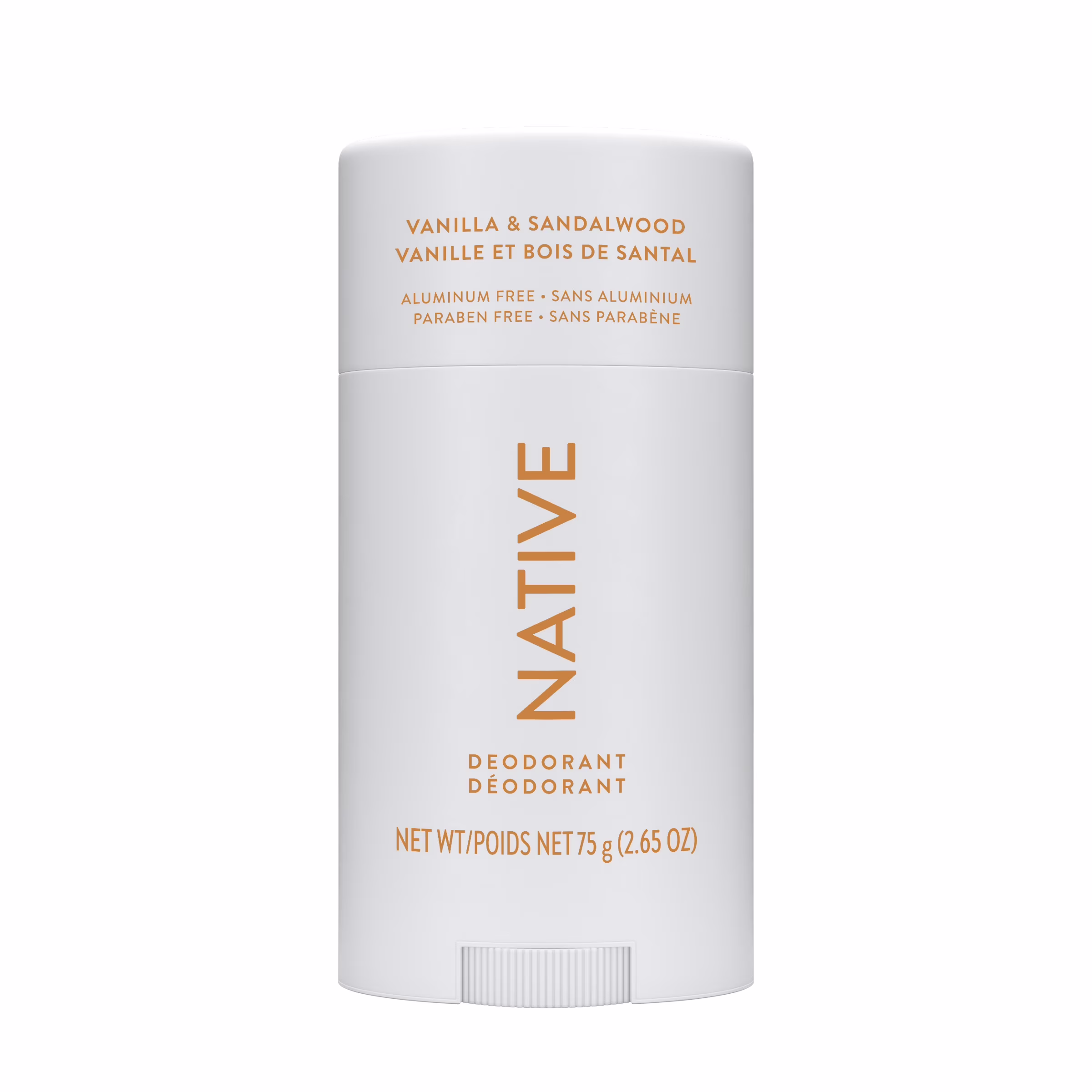 Native  désodorisant sans aluminium. vanille et bois de santal