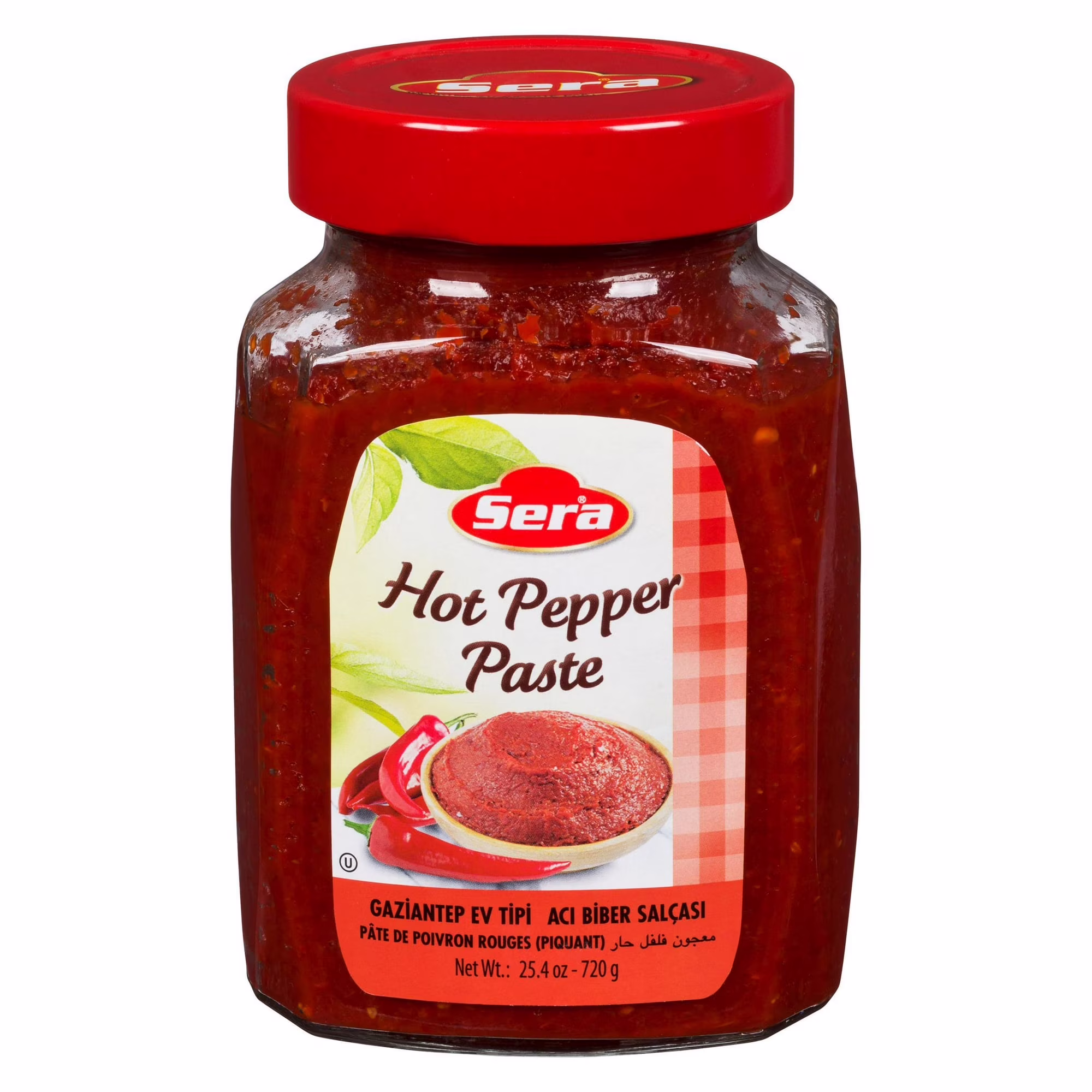 Sera pâte de piment rouge fort sans graines
