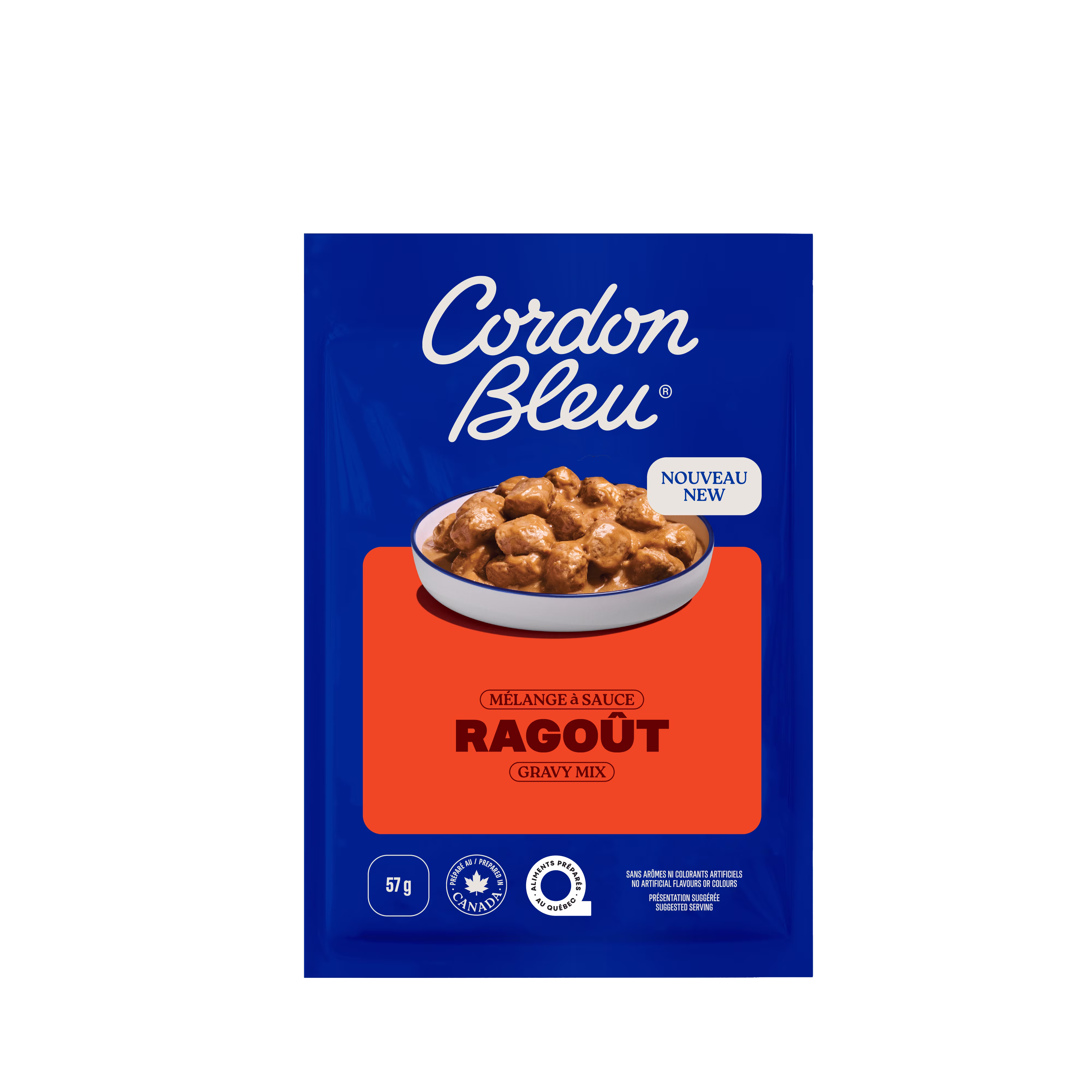 Cordon bleu mélange à sauce ragoût