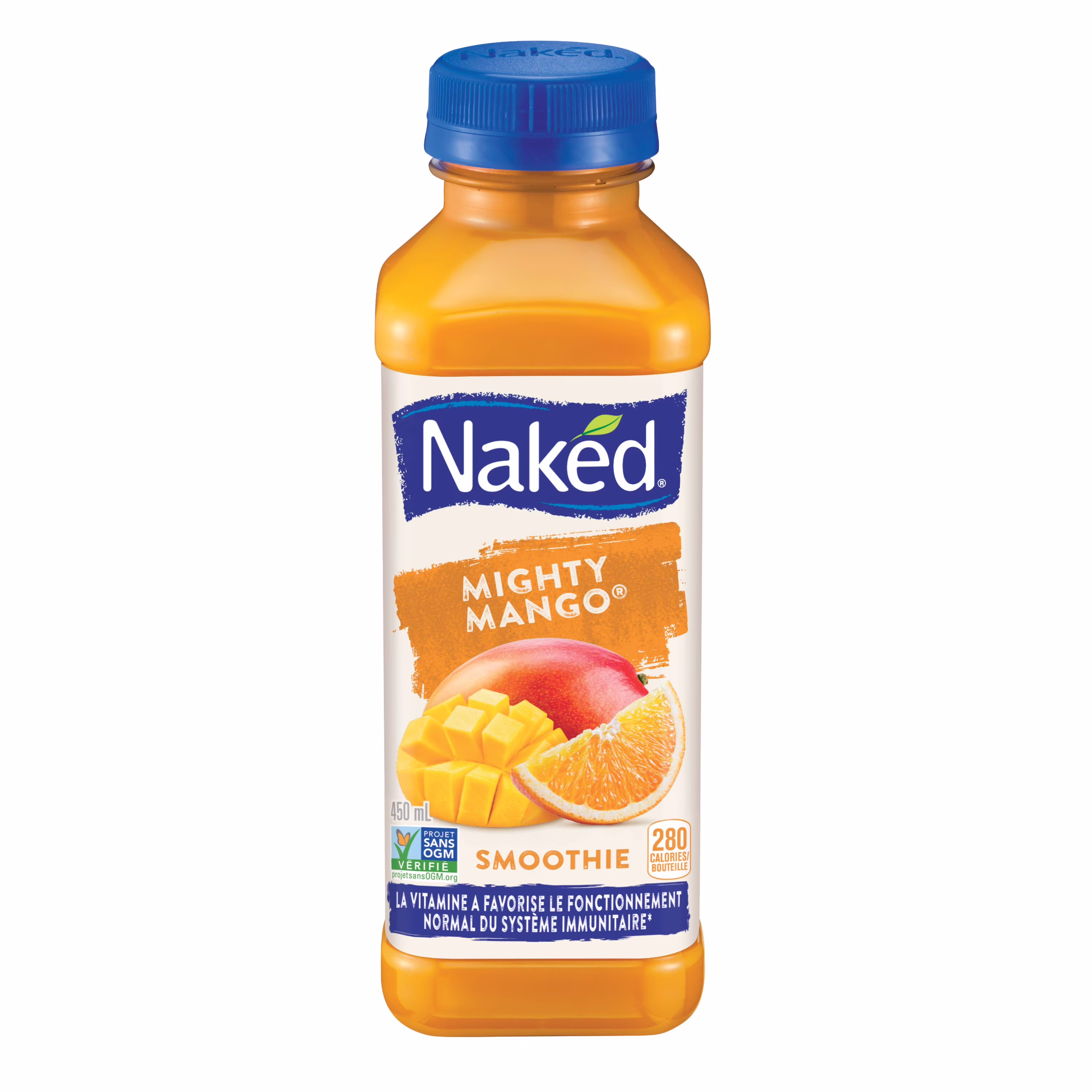 Smoothie naked mighty mango . bouteille