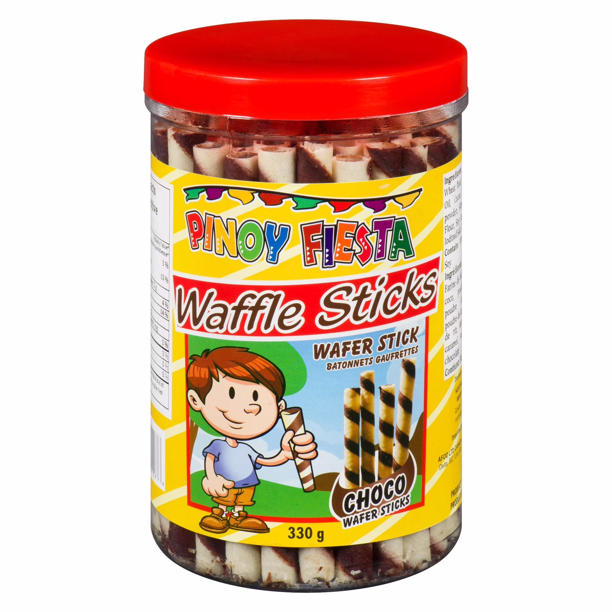 Pinoy fiesta bâtonnets de gaufrettes au chocolat