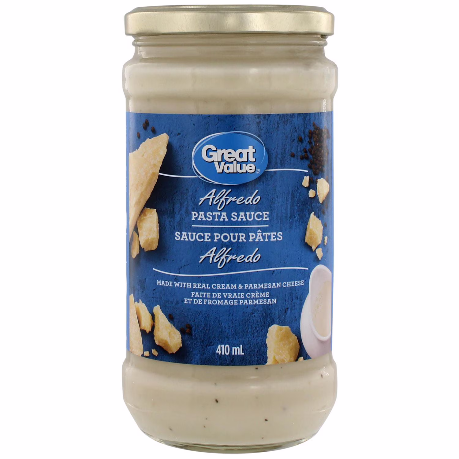 Sauce pour pâtes alfredo great value